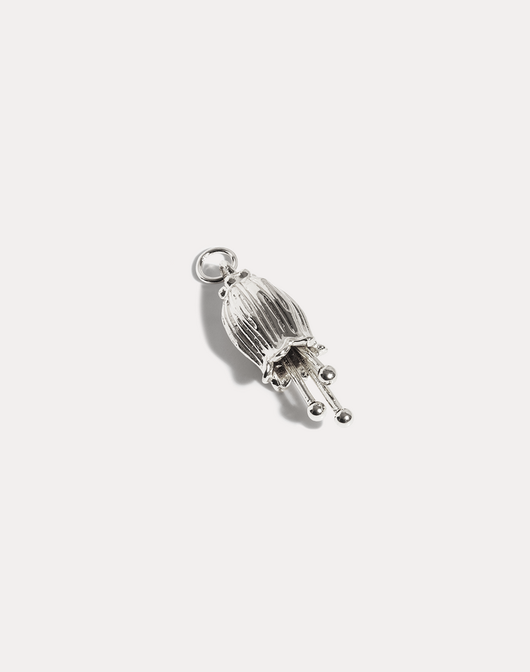 Aria Earring Charm in Silver